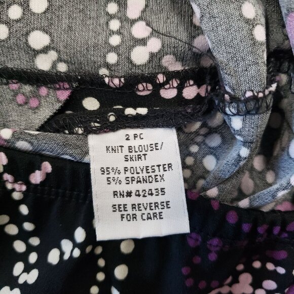 Dress Barn Y2K Asymmetrical Hem Skirt Size 4 Dark Fairy Whimsigoth Boho Casual - Picture 6 of 7